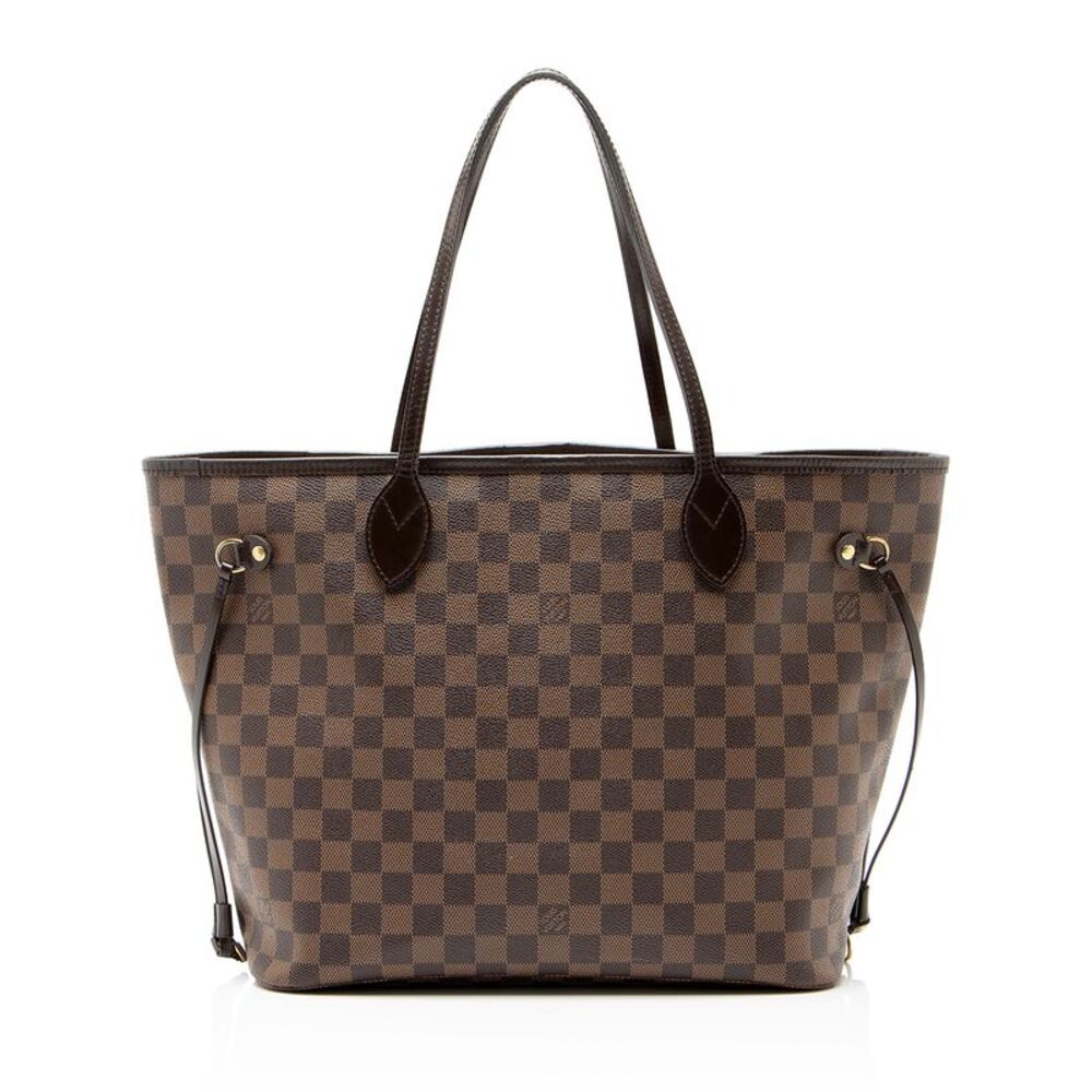 Louis Vuitton Damier Ebene Neverfull MM Tote
